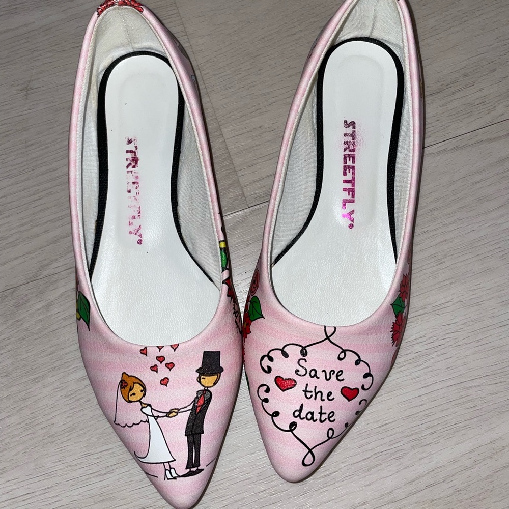 Streetfly Engagement/ Wedding shoes size 8